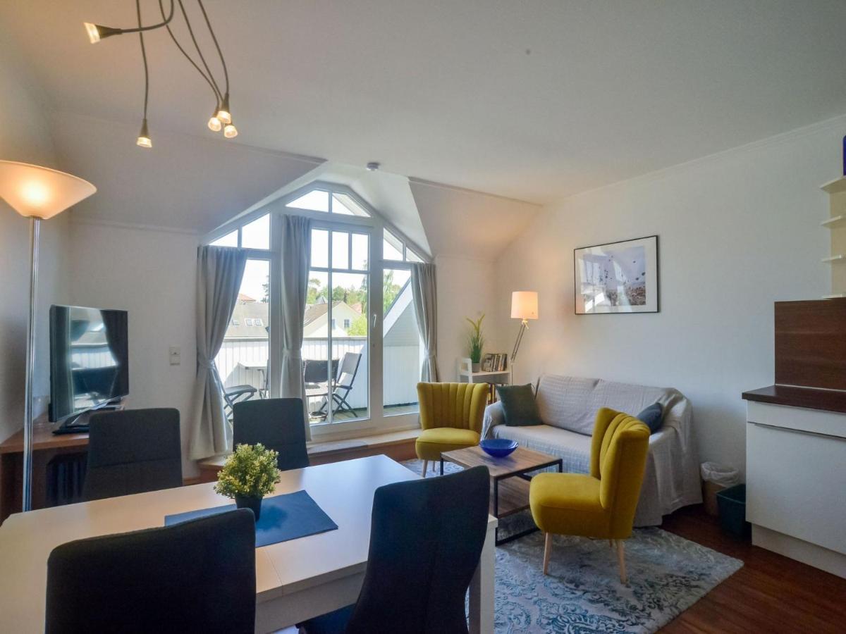 Duenenpark Binz - Komfortplus Ferienwohnung Mit 1 Schlafzimmer Und Balkon Im Dachgeschoss 183 Bagian luar foto